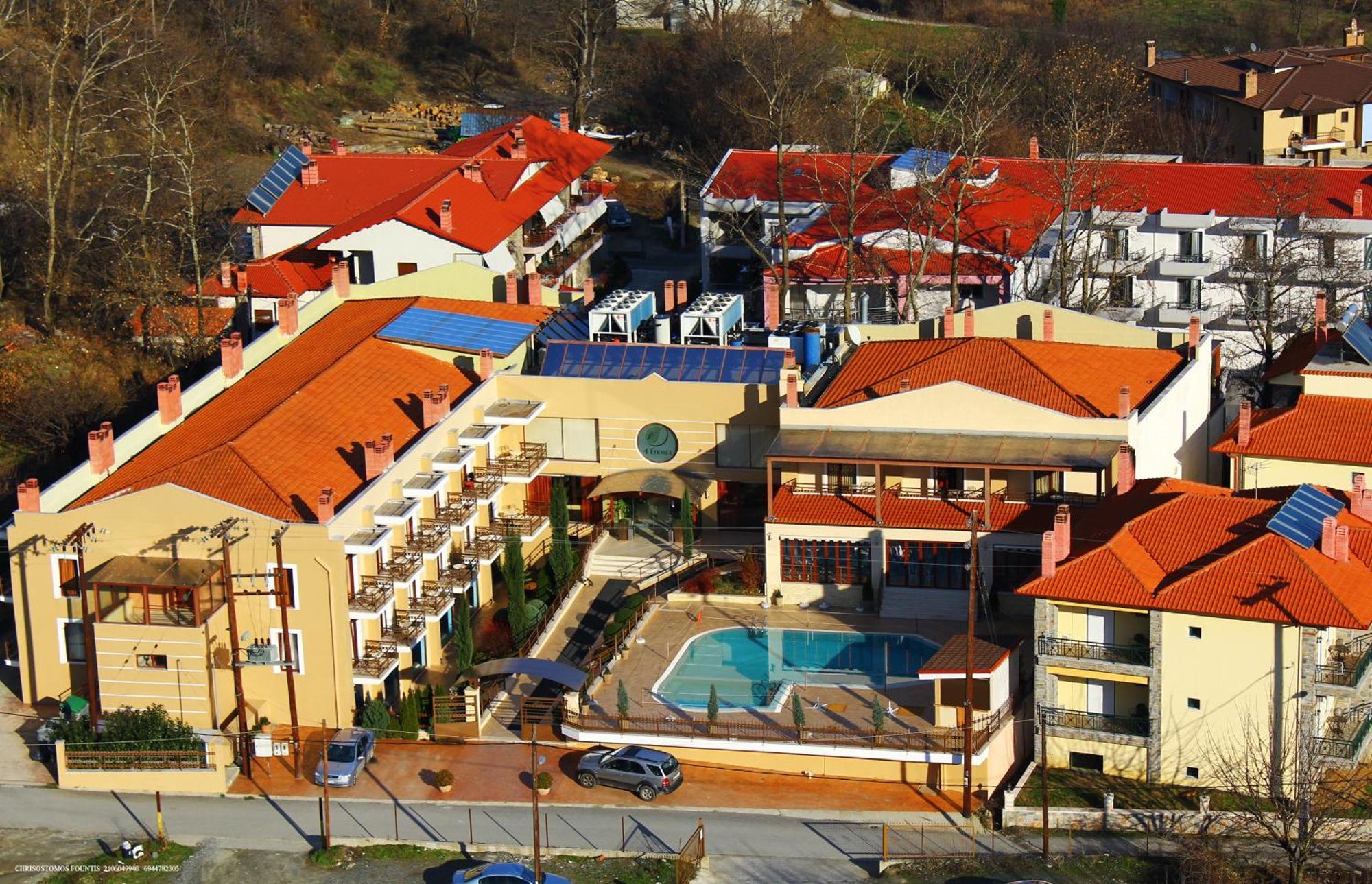 4 Epoxes Hotel Spa Като-Лутраки Экстерьер фото